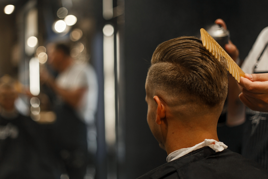Barbershop. Men's Haircut. Hair Styling. Lifestyle